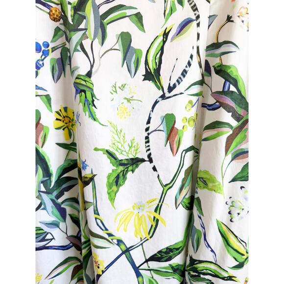 JASON WU COLLECTION COTTON POPLIN OFF SHOULDER MIDI DRESS - Picture 4 of 6